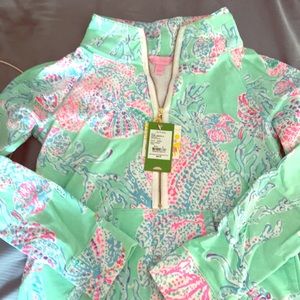 NWT Lilly Pulitzer retired print skipper popover